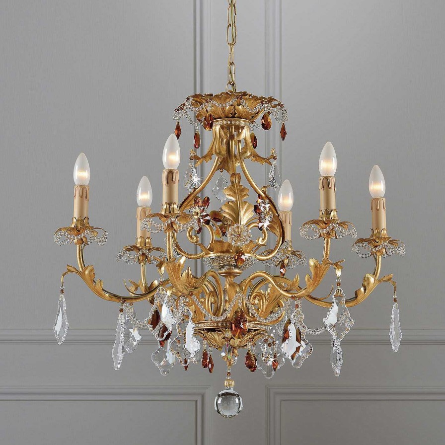 Eclairage Epoca Lampadari Chandeliers | 1397 Lustre A 6 Lumieres