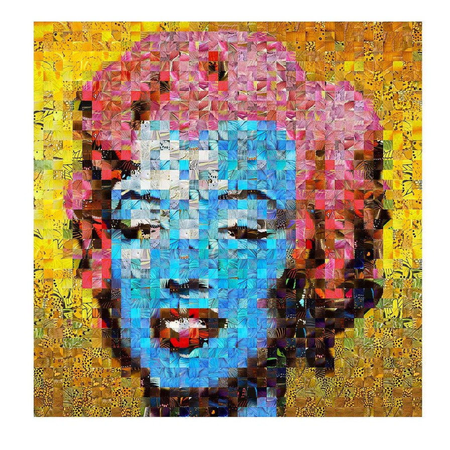 Art Andrea Morucchio Photographie De Portrait | Marilyn N° 3 Puzzling Pop Print Series 2020