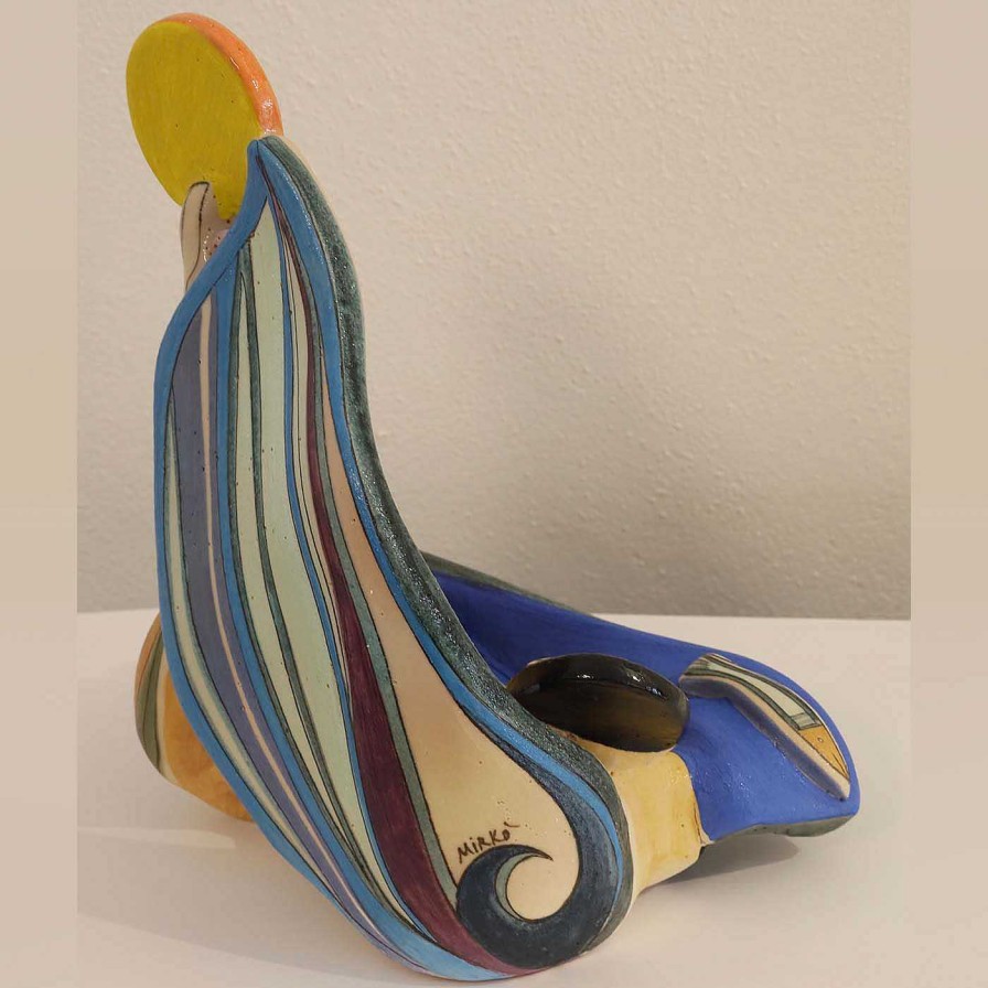 Art Mirkò | Sculpture Polychrome D'Icaro