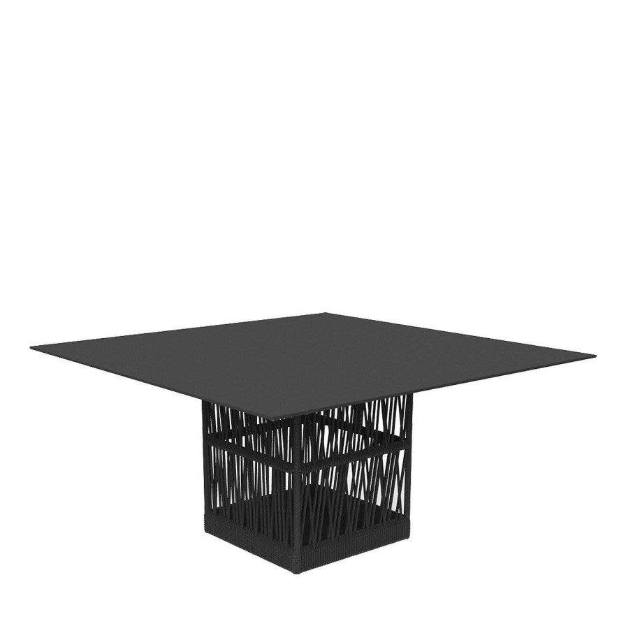 Mobilier Talenti Tables D'Exterieur | Table A Manger Gris Fonce