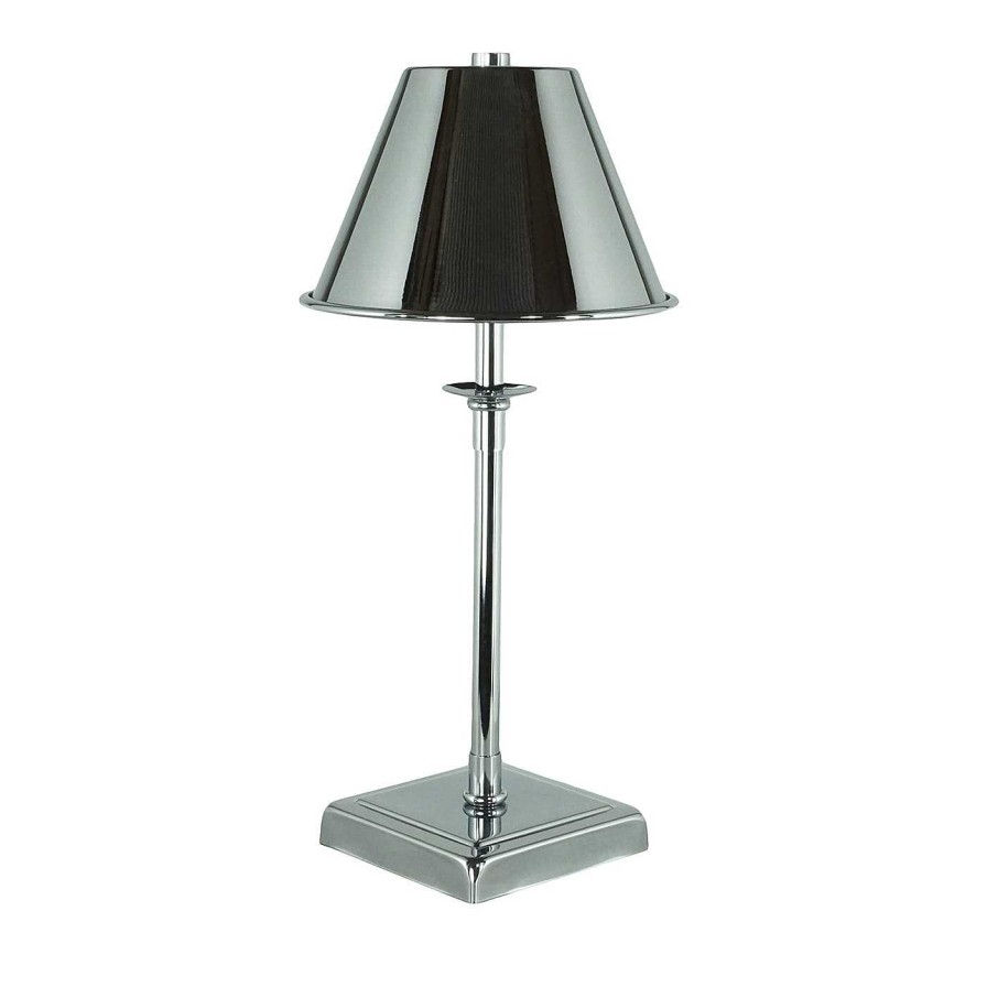 Eclairage Estro Lampes Portables | Kumina Chrome Table Lamp By Michele Bonan