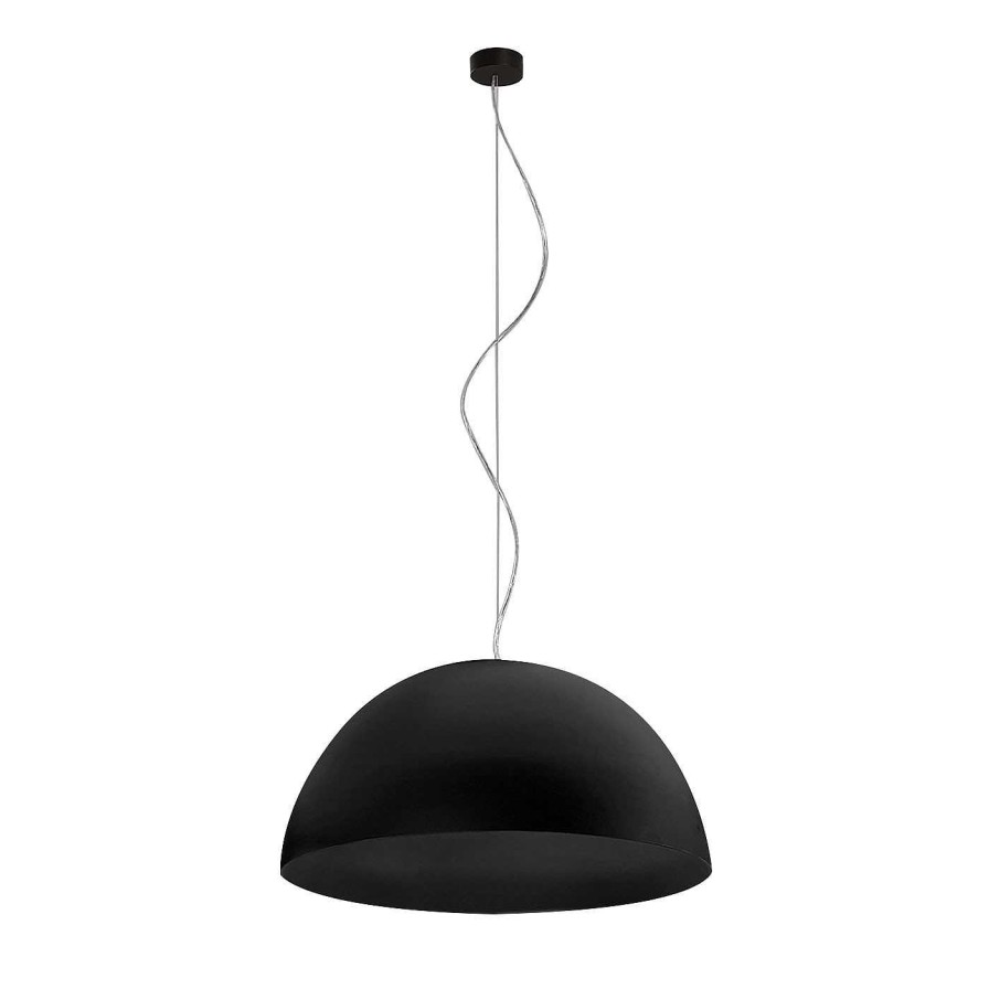 Eclairage Egoluce Suspensions | Lampe Noire Giove