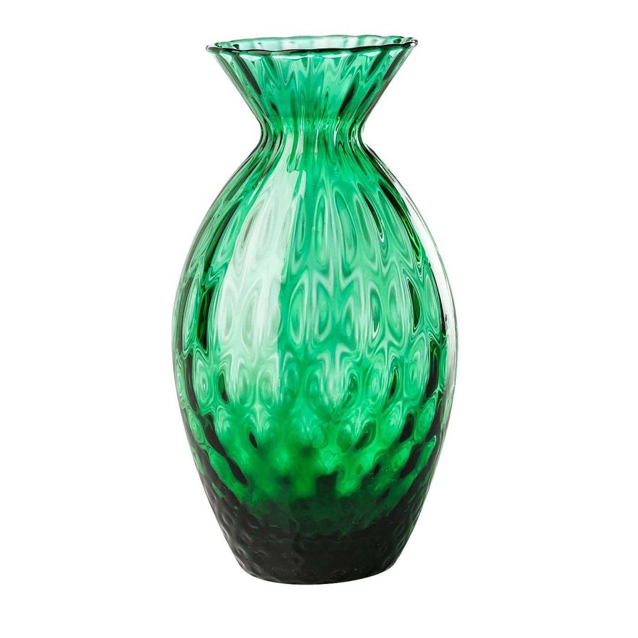 Decoration Venini Vases Decoratifs | Vase Vert Gemme