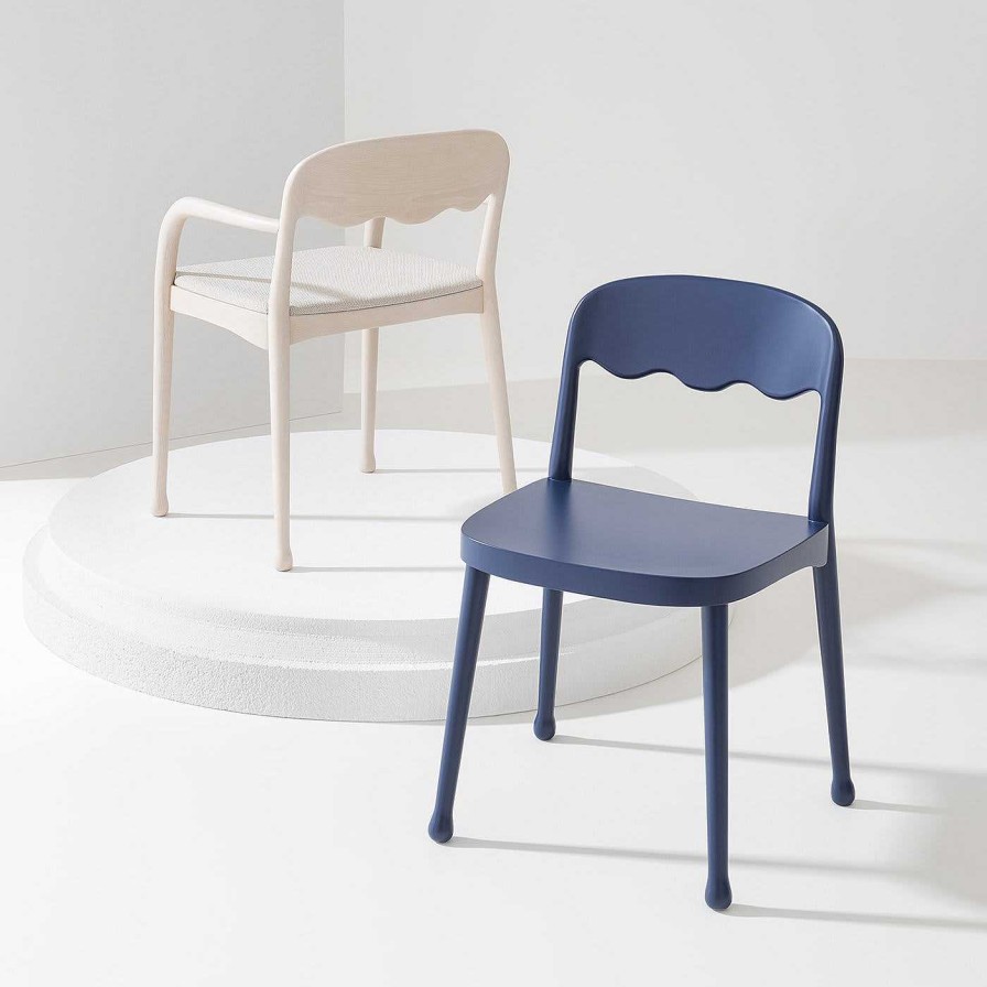 Mobilier Billiani 1911 Chaises | Chaise Frisee 250 Blue De Cristina Celestino