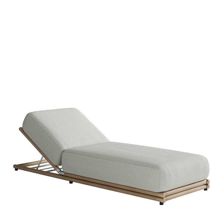 Mobilier Braid Outdoor Chaises Longues Et Transats D'Exterieur | Maxim Sunbed By Carlo Colombo