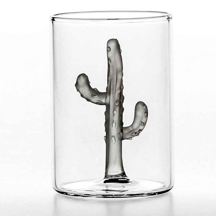 Arts De La Table Casarialto Verres Et Gobelets | Set De 4 Verres A Cactus