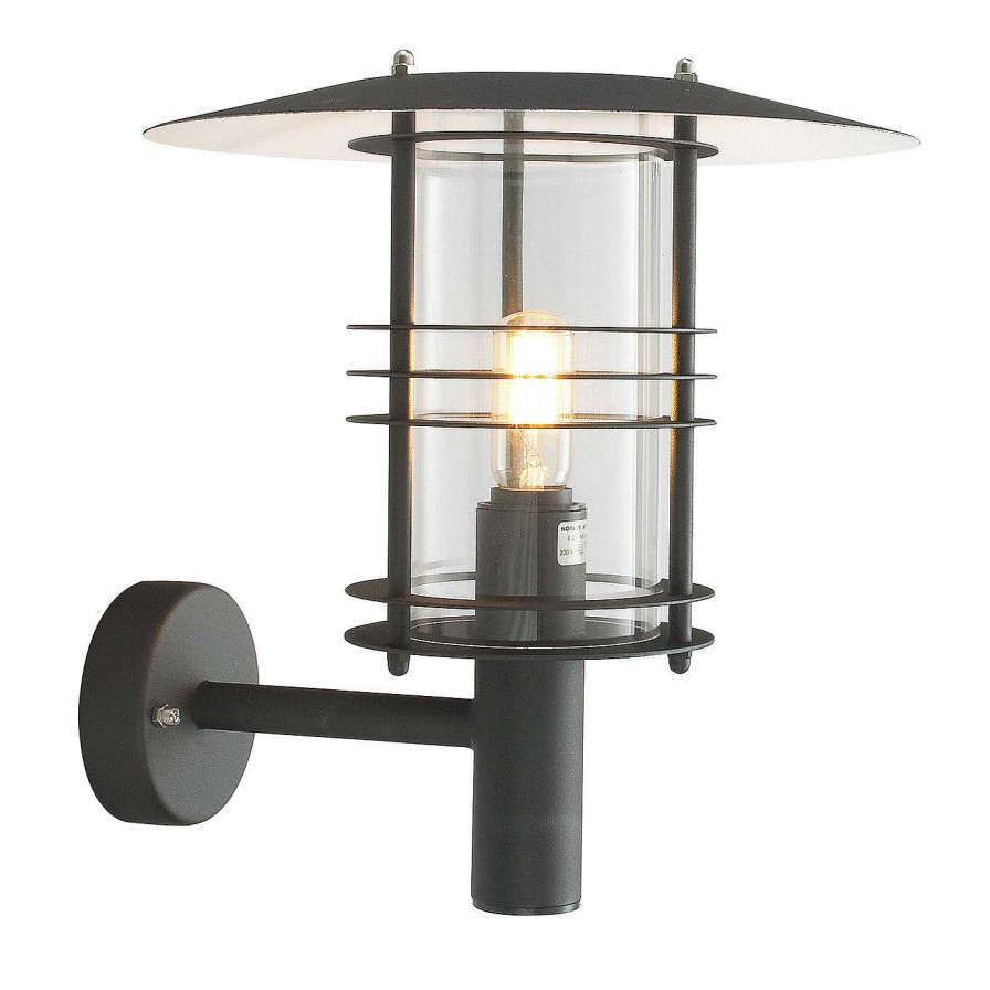 Eclairage Norlys Appliques D'Exterieur | Lampe Murale Galvanisee Stockholm