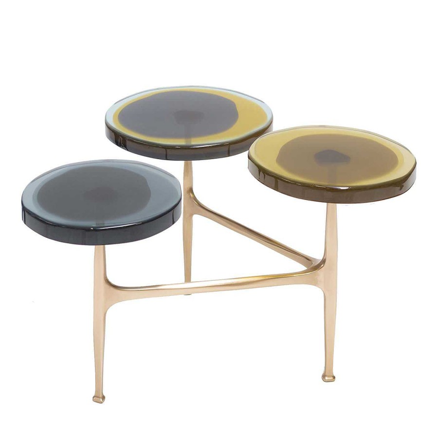 Mobilier Draga & Aurel Tables Gigognes | Table Basse Triple Agatha #3