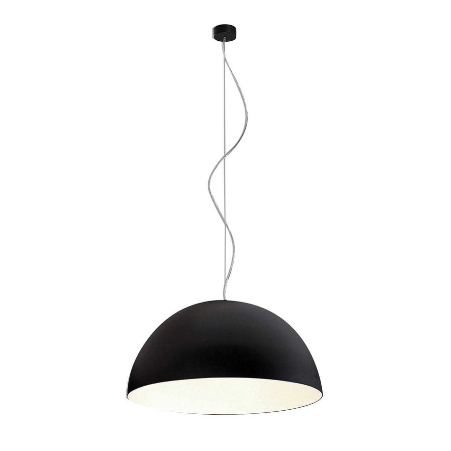 Eclairage Egoluce Suspensions | Lampe Giove Noir Et Blanc