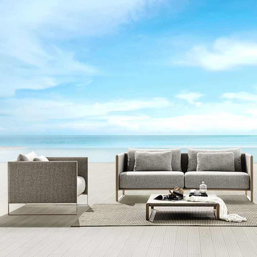 Mobilier Meroni & Colzani Canapes Et Bancs D'Exterieur | Canape Noto