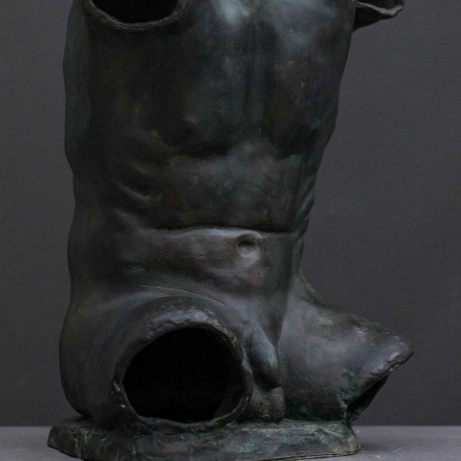 Art Galleria Romanelli | Alan Torso Sculpture En Bronze