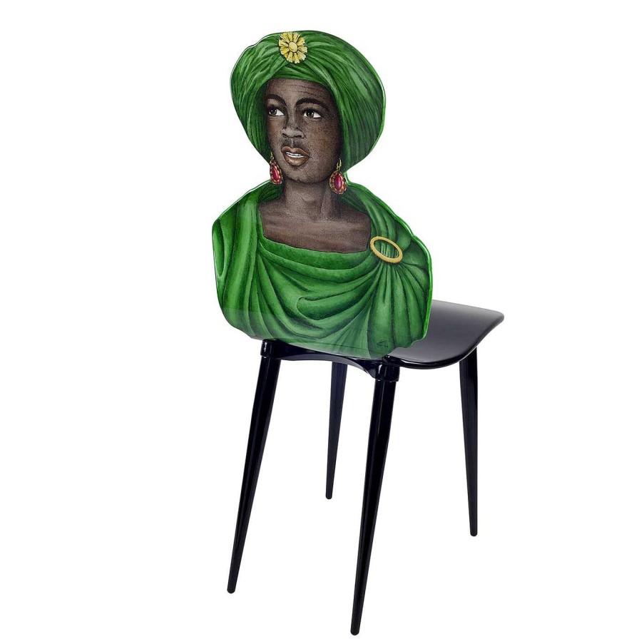 Mobilier Fornasetti Chaises | Chaise Moro Green