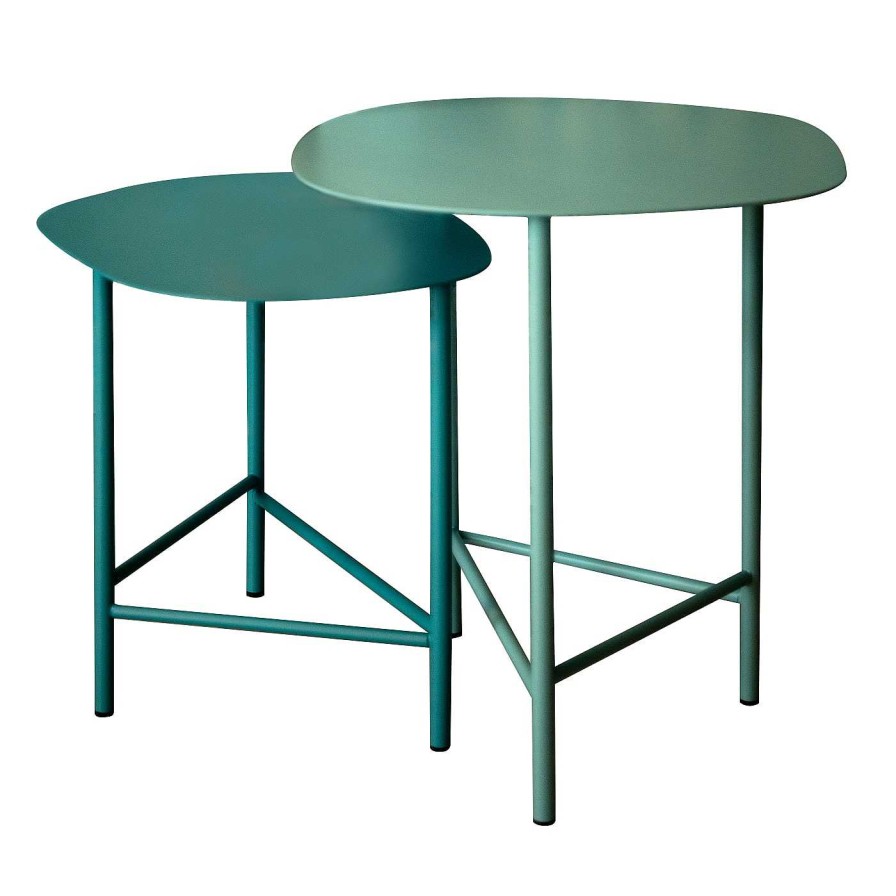 Mobilier Anime Design Tables Gigognes | Duetto Camilla - Ensemble De 2 Tables Basses