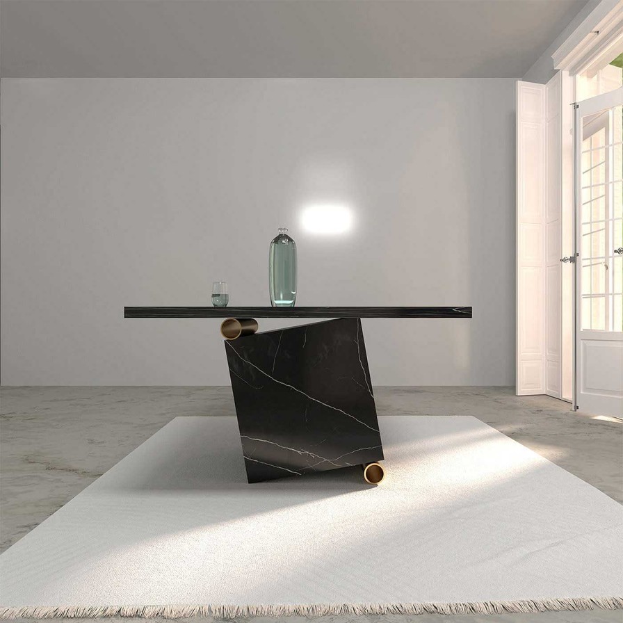 Mobilier Dimarmo Tables De Salles A Manger | Table Rectangulaire Marquinia Nove