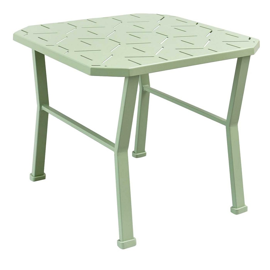 Mobilier Officina Ciani Tables A Cafe D'Exterieur | Table Basse Vert Foret Par Officina Ciani