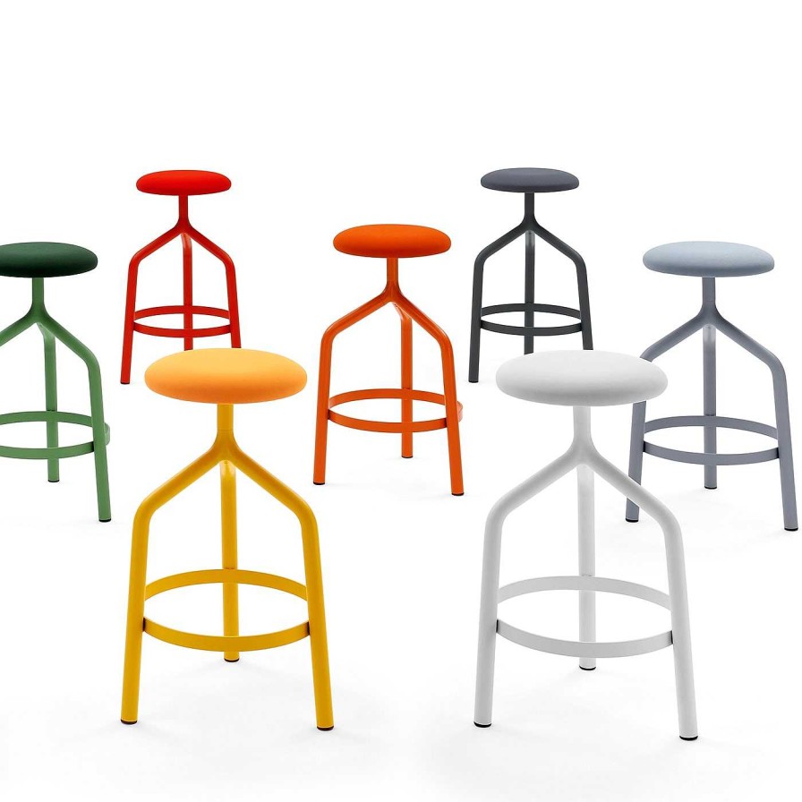 Mobilier Viganò & C. Tabourets | Joe Orange Stool By Basaglia + Rota Nodari