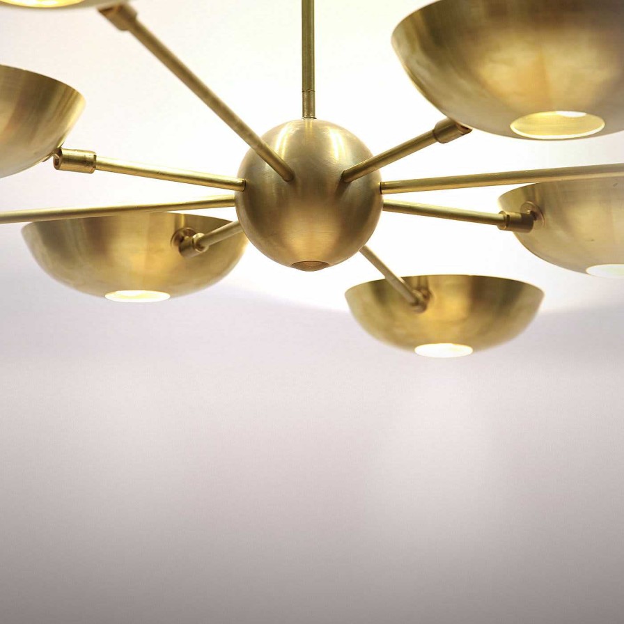 Eclairage Silvio Piattelli Chandeliers | Lustre Gran Planetario Orbitale A 8 Branches