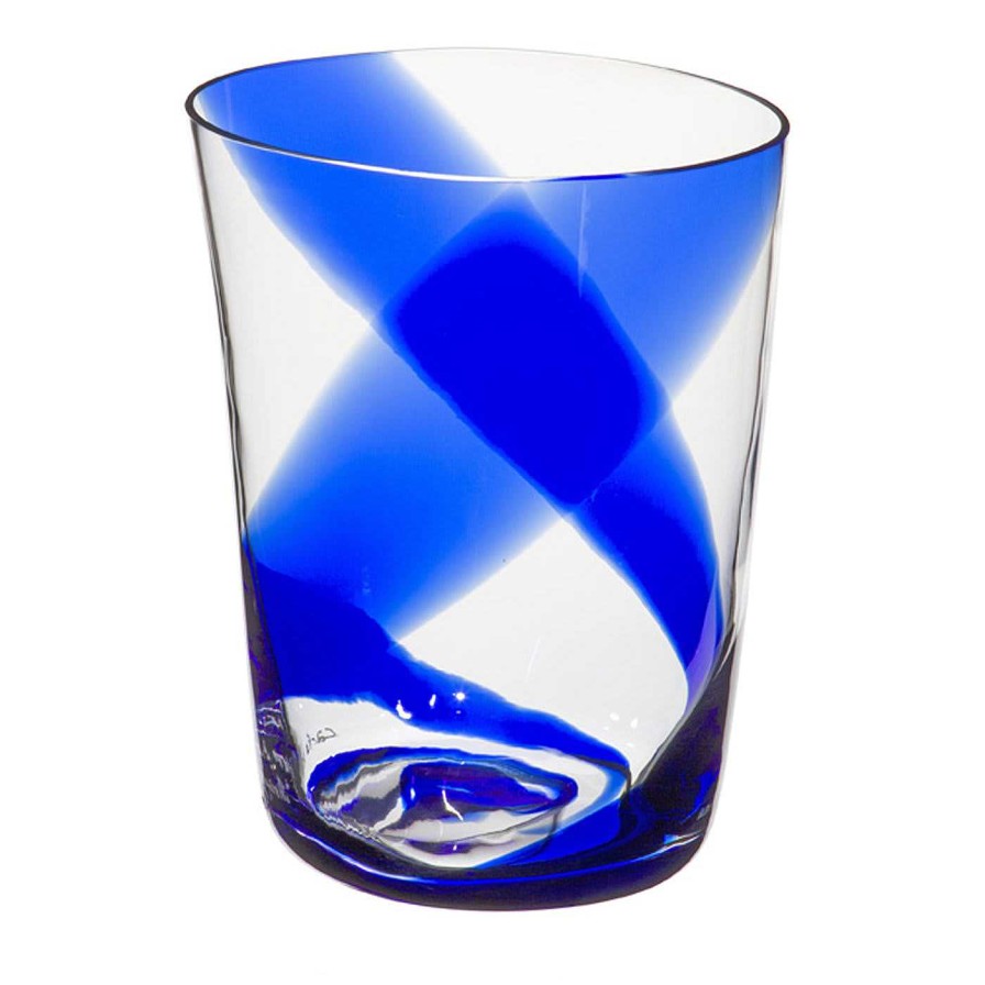 Arts De La Table Carlo Moretti Verres Et Gobelets | Bora Blue Glass