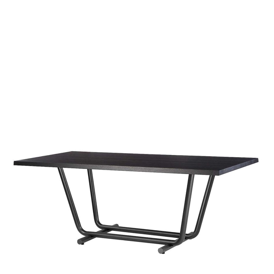 Mobilier Alma Design Tables D'Exterieur | Table De Salle A Manger Paloalto Anthracite