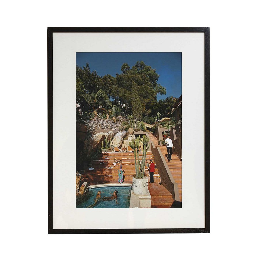 Art Getty Images L'Italie A Travers L'Objectif | Hotel Punta Tragara Impression Encadree Par Slim Aarons