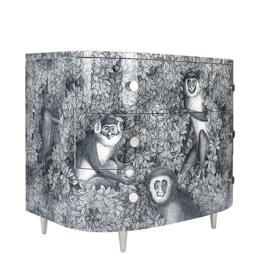 Mobilier Fornasetti Commodes | Commode Courbe Scimmie