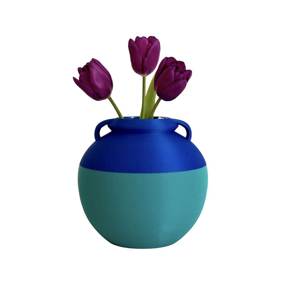 Decoration Pop Pot Amphores | Numa Pompilio Blue&Emerald Par Arabella Rocca & Giacomo Sanna