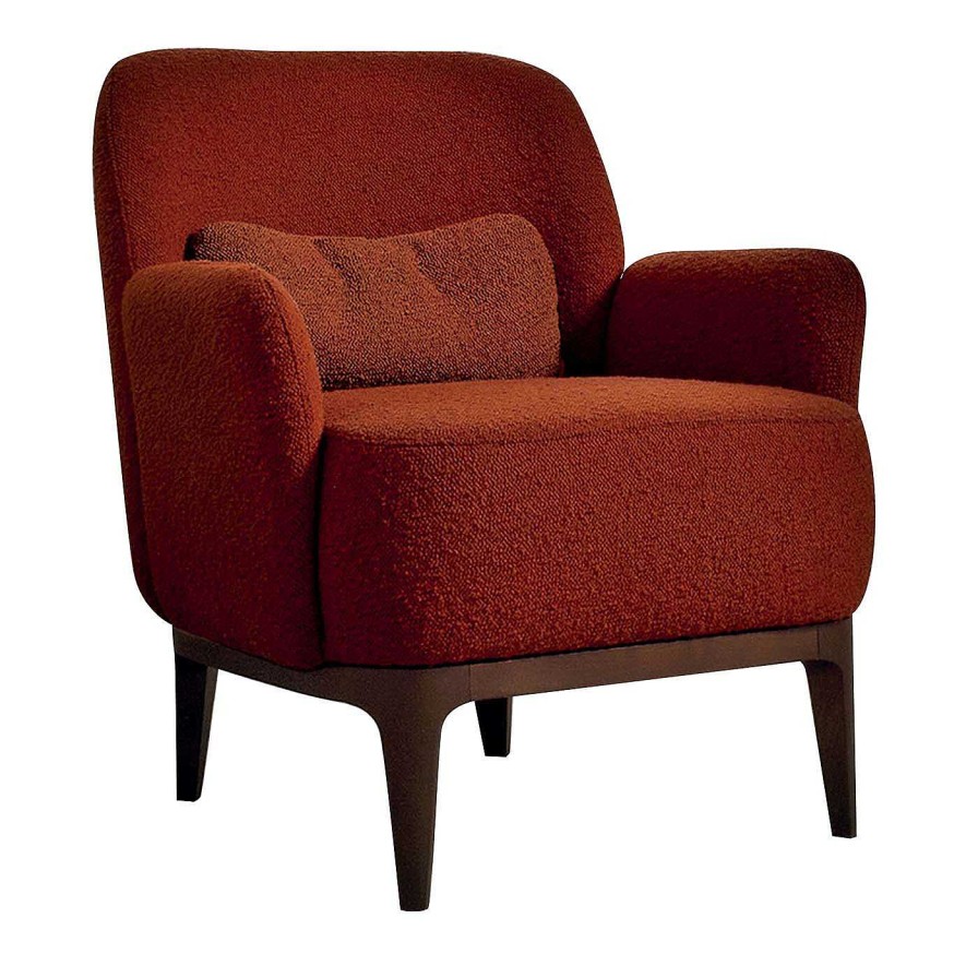 Mobilier CTS Salotti Fauteuils | Fauteuil Rouge Margot De Marconato & Zappa