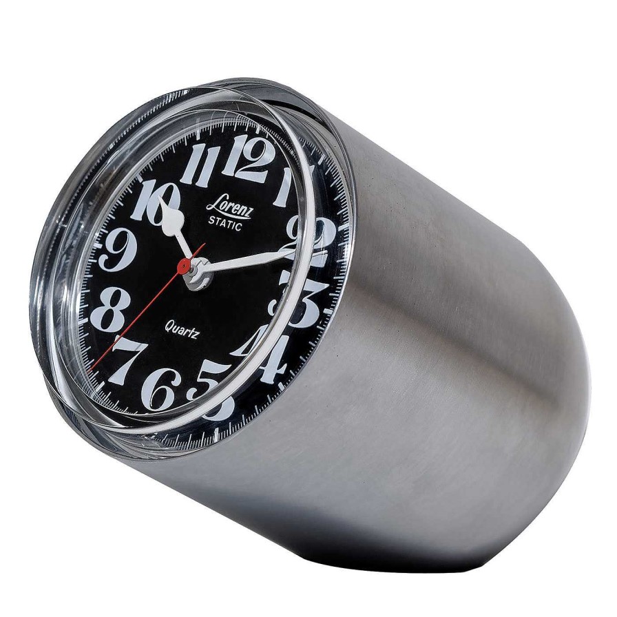 Decoration Lorenz Static Horloges | Horloge De Table Static Silver De Richard Sapper