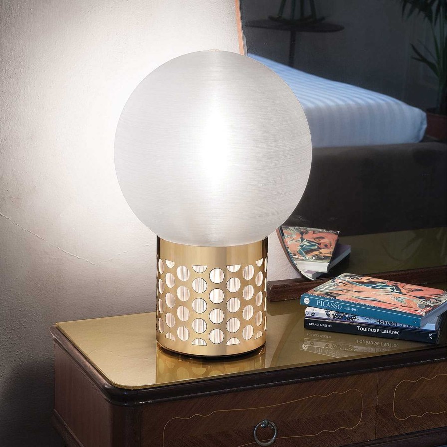 Eclairage Slamp Lampes Portables | Lampe A Poser Atmosfera Or Moyen