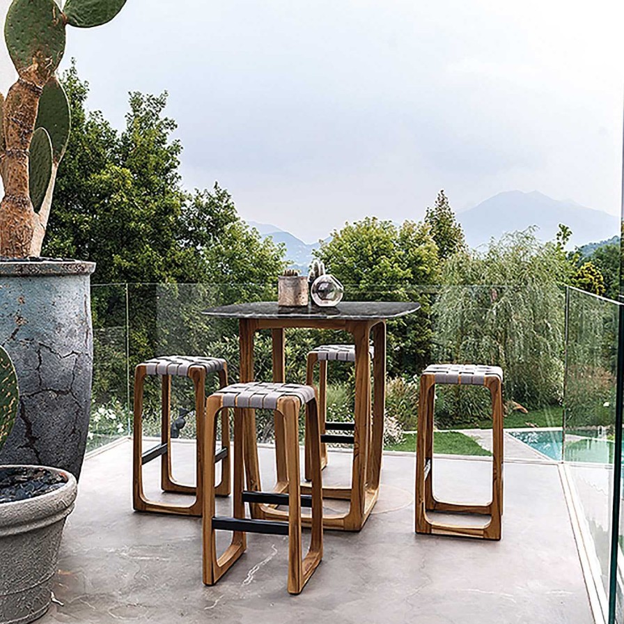 Mobilier Riva 1920 Tabourets De Bar | Tabouret De Bar Bungalow Gray De Jamie Durie