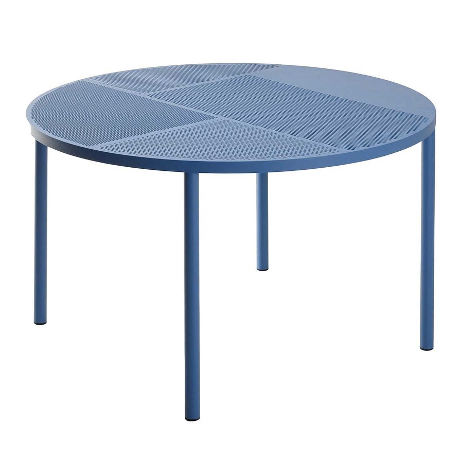 Mobilier 1 Tables D'Exterieur | Table Neo-Circulaire Bleue