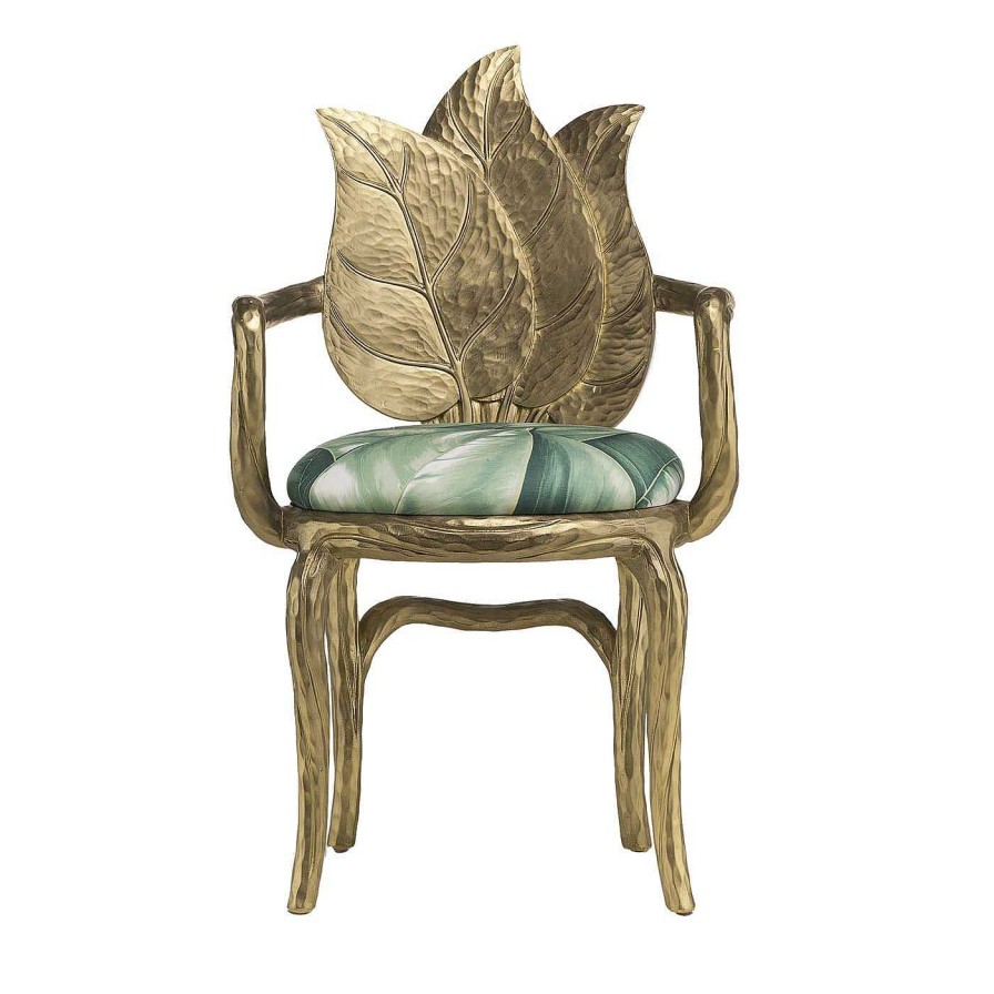 Mobilier Fratelli Boffi Chaises | Chaise Clorophilla Gold De Ferruccio Laviani