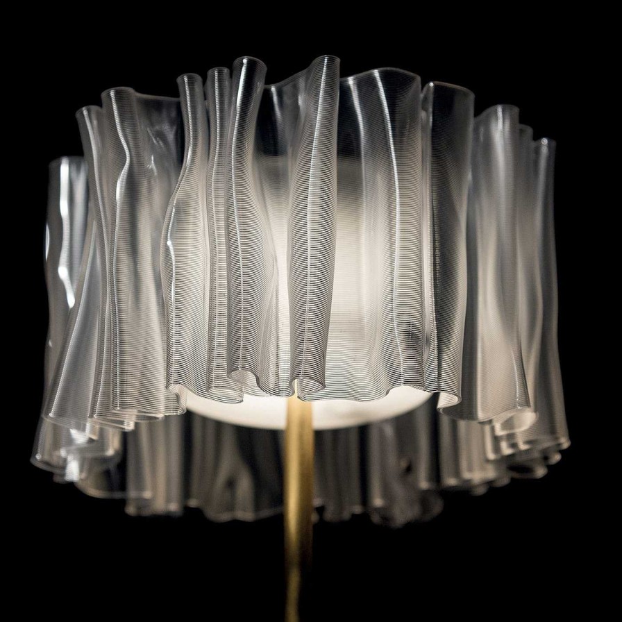 Eclairage Slamp Lampes Portables | Accordeon Battery White Prisma Table Lamp By Marc Sadler