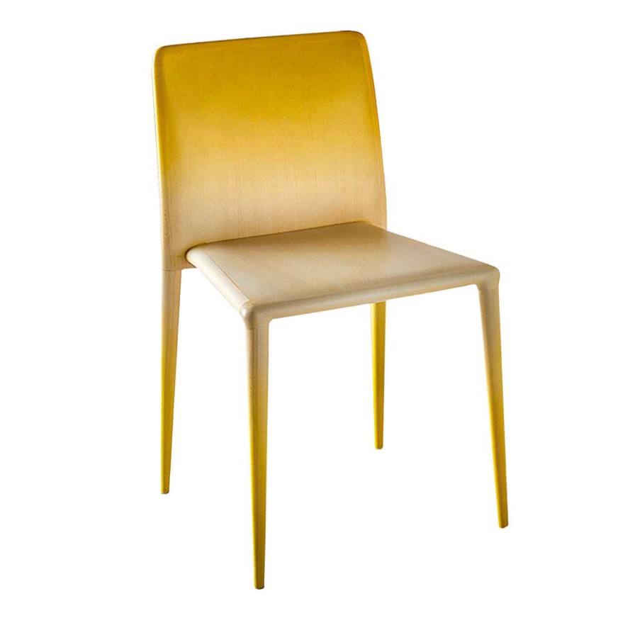 Mobilier Missoni Home Collection Chaises Et Tabourets D'Exterieur | Chaise Jaune Miss Wood