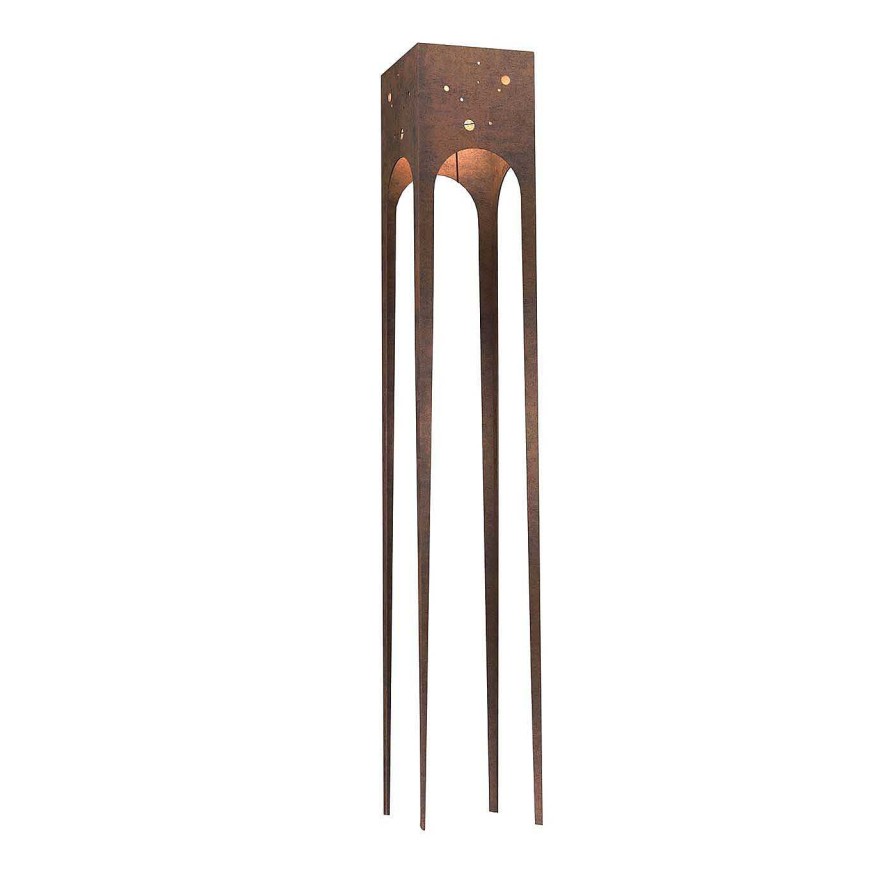 Eclairage TrackDesign Outdoor Floor Lamps | Lampadaire Il Rifugio Della Luna Par Francesco Paolo Maria Giuliani