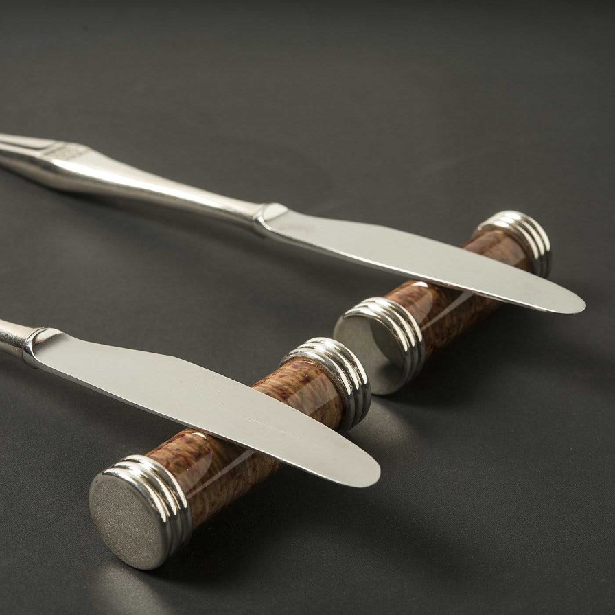 Arts De La Table Design Center 1991 Accessoires De Cuisine | Decor Tavola Set Of 2 Flatware Rests By Nino Basso