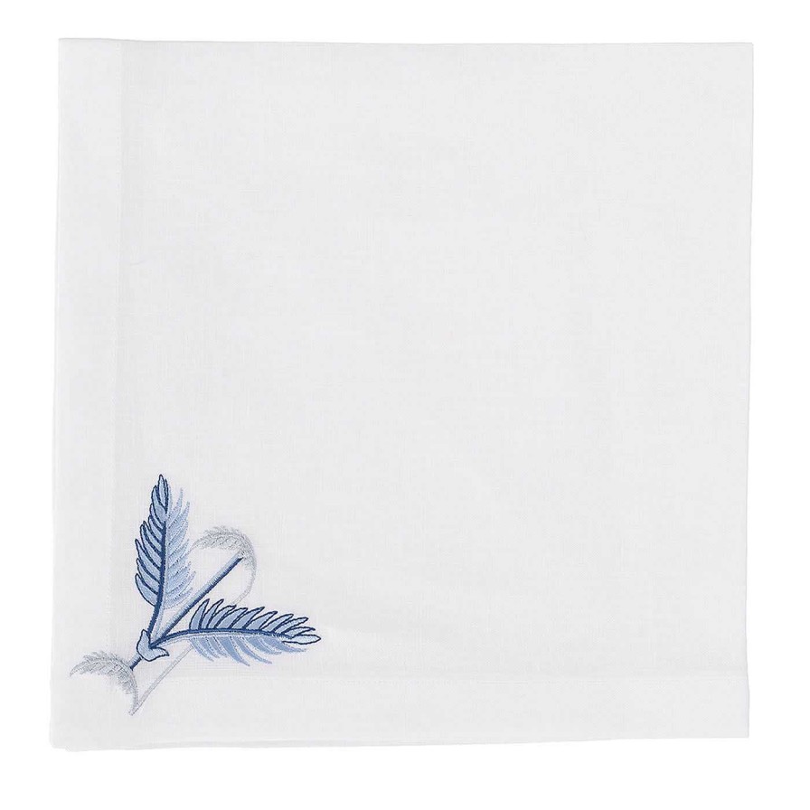 Arts De La Table Jesurum Serviettes De Table | Set De 4 Serviettes Plumes