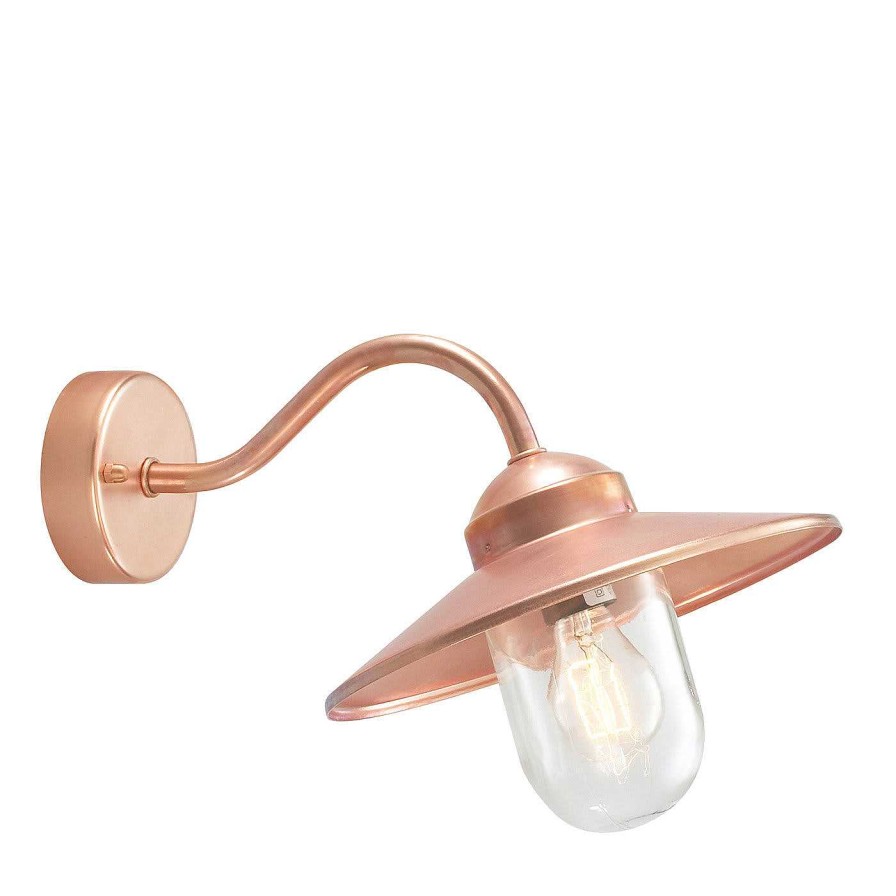 Eclairage Norlys Appliques D'Exterieur | Lampe Murale Karlstad En Cuivre