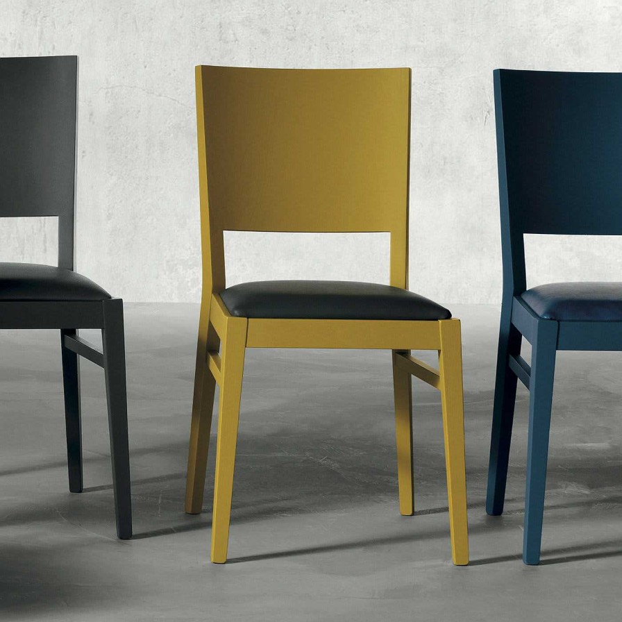 Mobilier Benedetti Tavoli d'Arredo Chaises | Chaise Jaune Karim