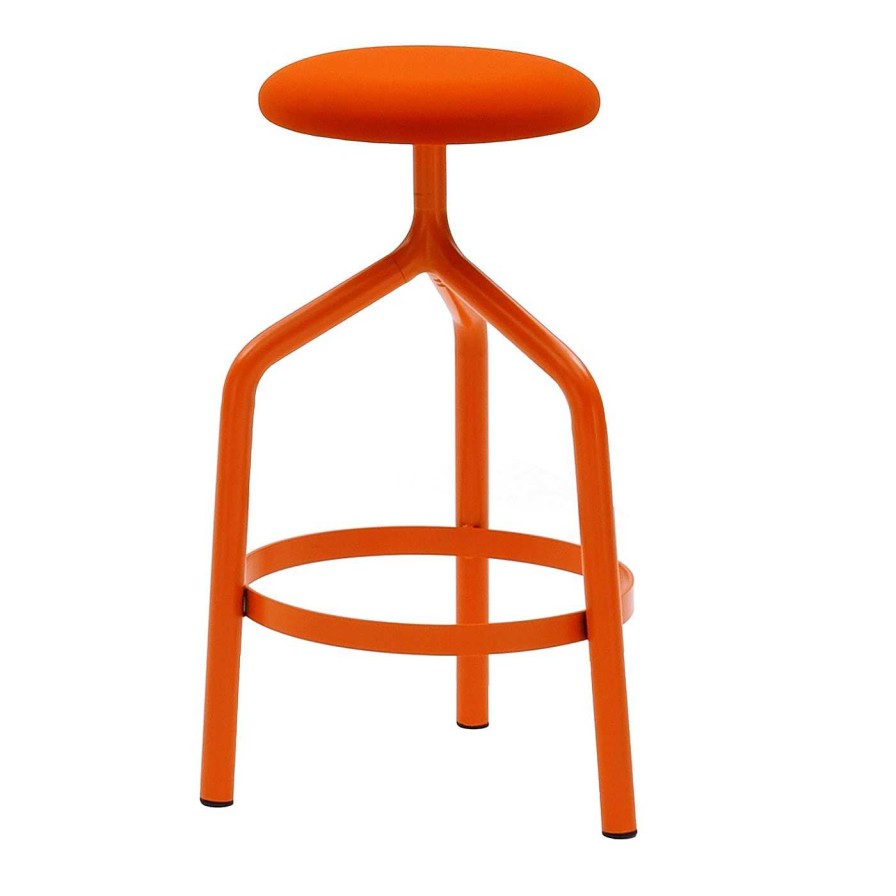 Mobilier Viganò & C. Tabourets | Joe Orange Stool By Basaglia + Rota Nodari