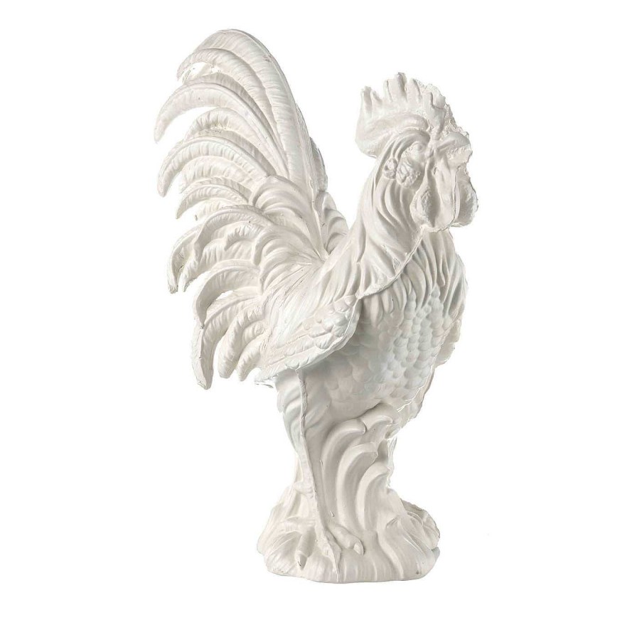 Decoration Botteganove Figurines | Coq En Ceramique