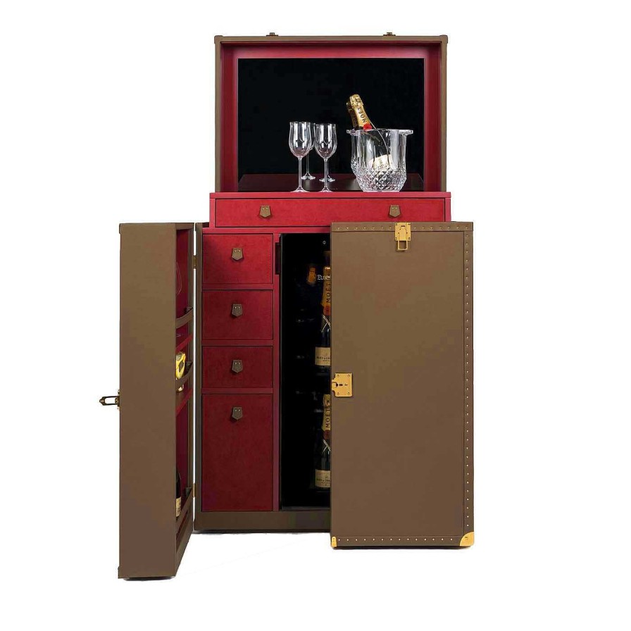 Mobilier Royal Trunk Malles | Malle De Bar Anacapri