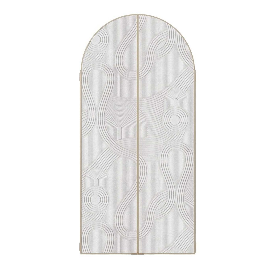 Decoration Devon&Devon Miroirs Psyches | Miroir Triptyque Zen Blanc