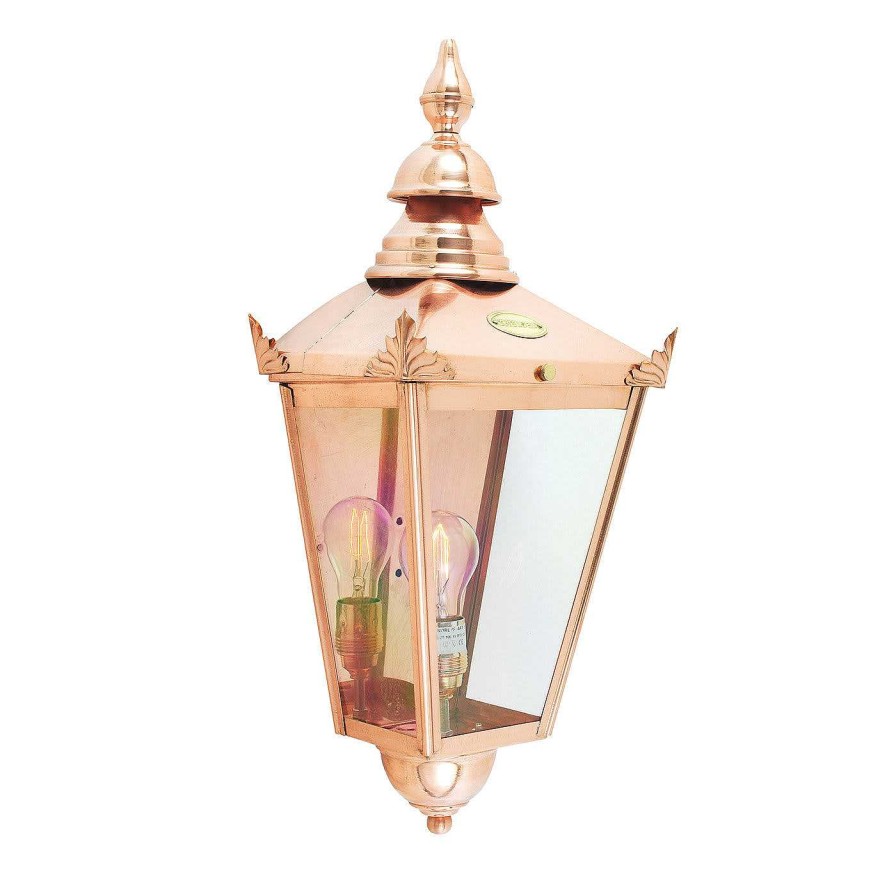 Eclairage Norlys Appliques D'Exterieur | Lampe Murale Affleurante Chelsea Copper