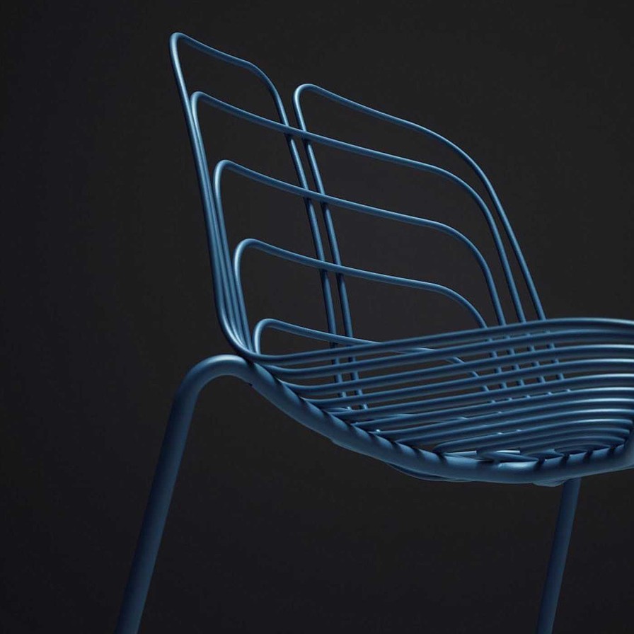 Mobilier La Manufacture Chaises Et Tabourets D'Exterieur | Chaise D'Exterieur Wired De Micheal Young