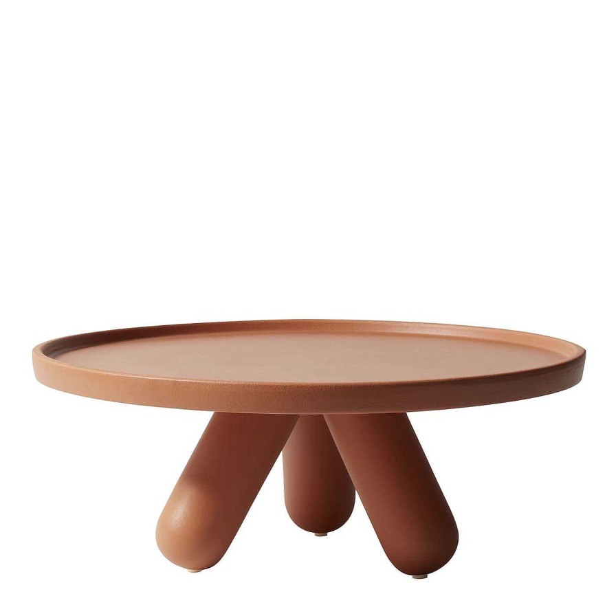 Arts De La Table Paola C Assiettes A Gateaux Sur Pied | Gambone - Grand Support En Ceramique De Terre Cuite D'Aldo Cibic