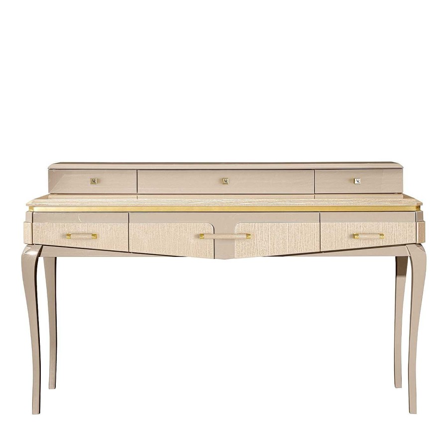 Mobilier A.R. Arredamenti Coiffeuses | Table De Toilette Victor Beige