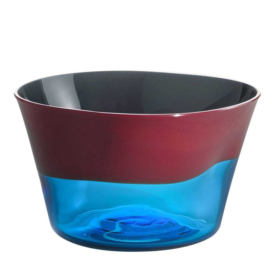 Arts De La Table NasonMoretti Bols | Petit Bol Corail Et Bleu Dandy Par Stefano Marcato