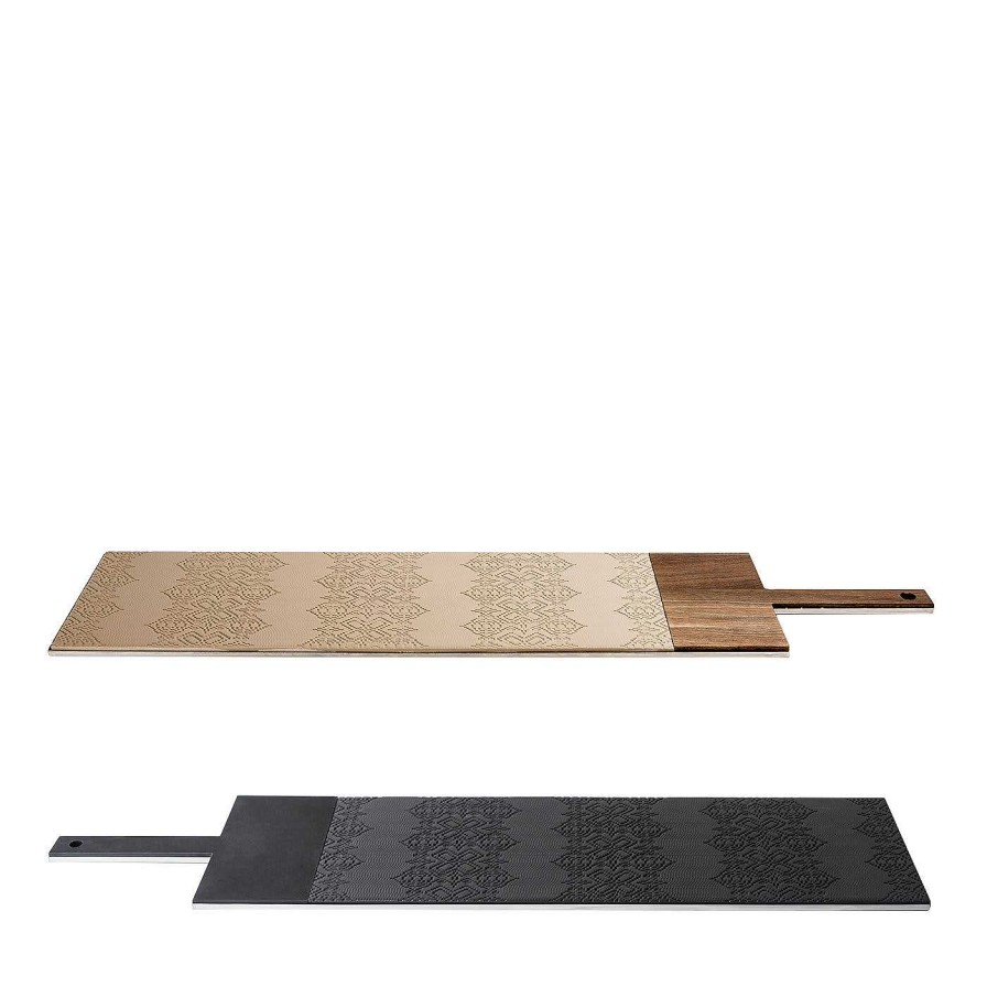 Arts De La Table KnIndustrie Planches A Decouper | Planche A Decouper In-Taglio Dark De Lara Caffi