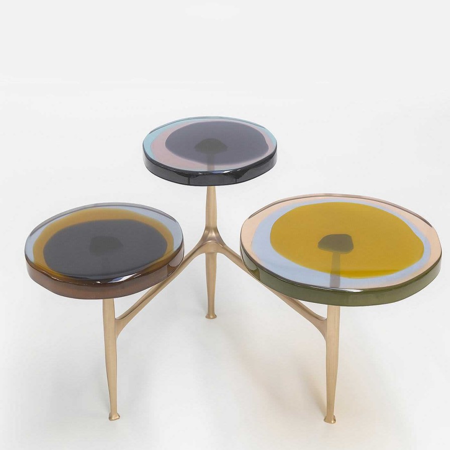 Mobilier Draga & Aurel Tables Gigognes | Table Basse 3 Pieces Agatha #4